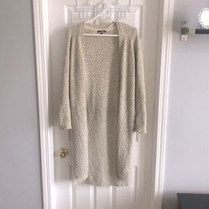 Super trendy long sweater/trench